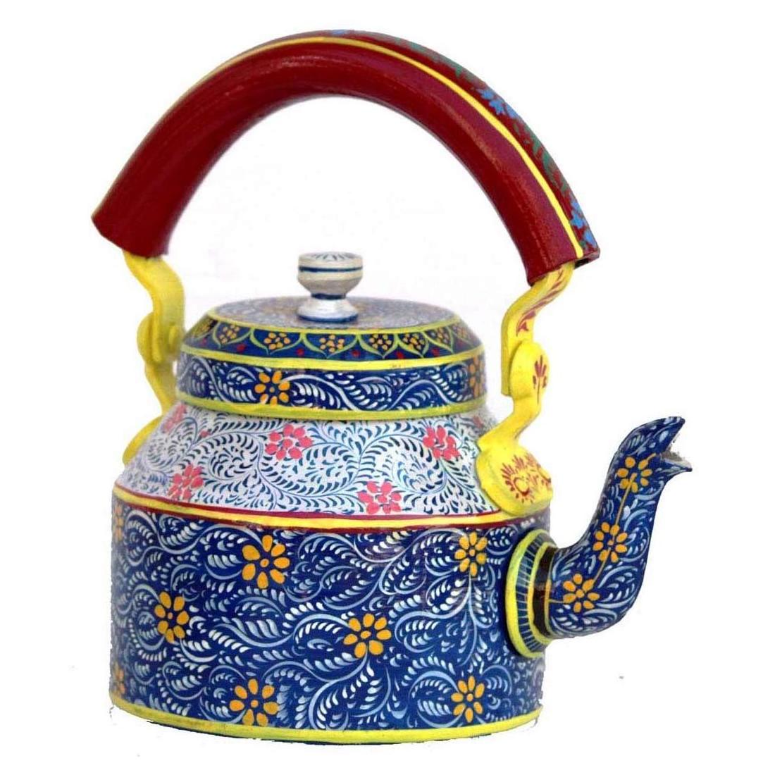 king internatiobnal Round Shape 2.2L Boiling Water Kettle Enamel Old-Fashioned Teapot/Enamel Whistling Kettle