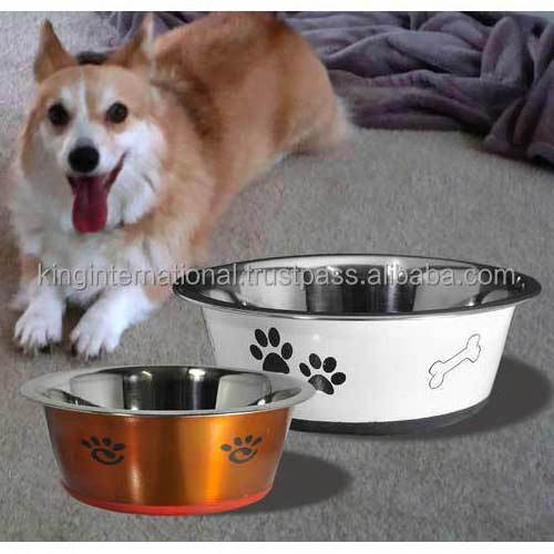 Pet Dish/dog Bowl/pet Feeder Popular & Cheap Stainless Steel Bowls, Cups & Pails Caterers & Canteens any Color & any Size Copper