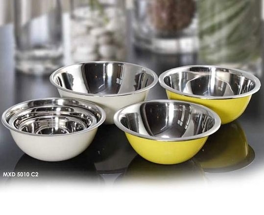 king international Capsuled bottom clay earthenware bowl soup pot  3 Steel bowl  stainless  kitchen  best  bowl  latest  design