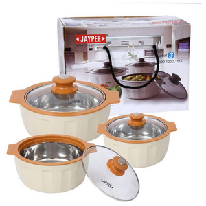 KING International High Quality Unique Designer Hotpot Casseroles for Food Serving and Storage Dinnerware and Tableware any Size