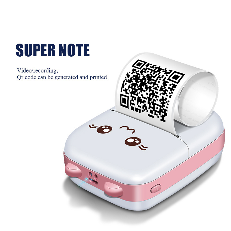 M05 Barcode Qr Code Sticker Label Portable Printer Jewelry Thermal Sticker Mini Barcode Label Printer