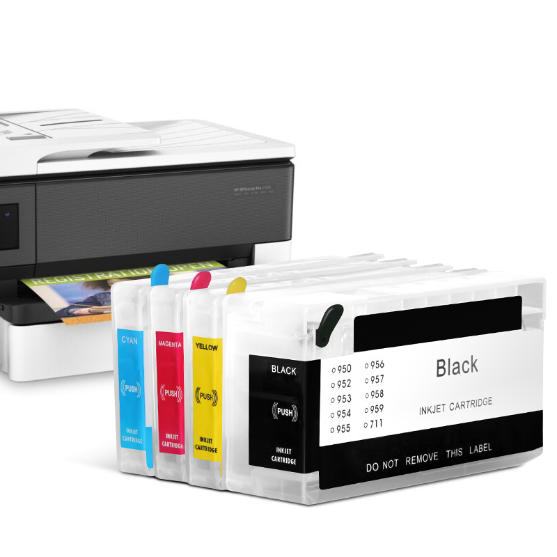 Refill ink cartridge 950 951 for HP 8600 with reset chip