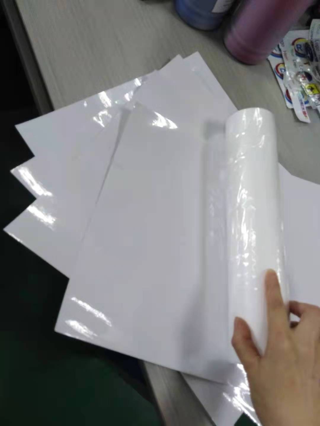 New 30cm*100m 60cm*100m UV DTF roll A film Transfer AB Pet Film Printing DTF UV Pet Film For UV DTF Printer