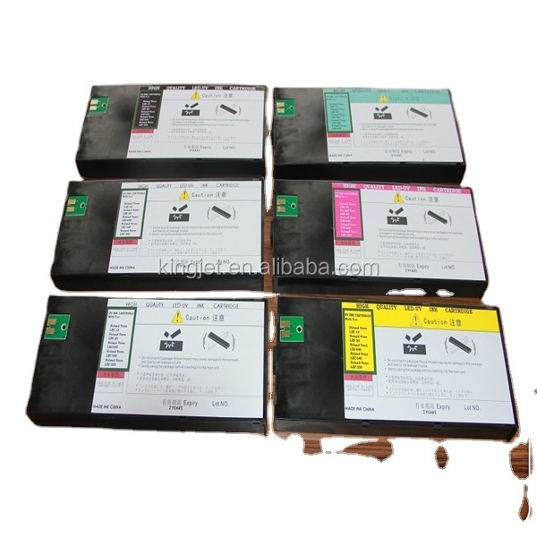 LEF 20 LEC330 LEC 540 LEJ 640 one time use compatible ink cartridge with UV ink