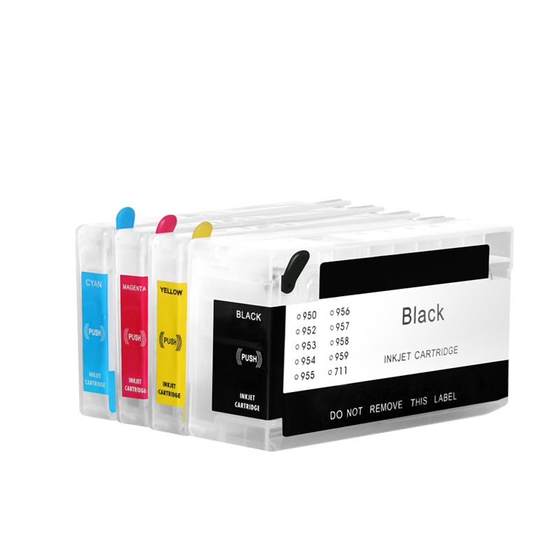 New refill ink cartridge for hp officejet pro 7740 8210 printers Empty Ink Cartridge For HP 953xl 955xl For HP T120 T520 Printer