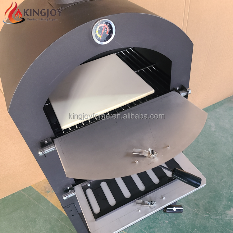 Garden supplier backyard Pizza Oven Wood Fired Pizza Oven for Outside with Grill 12 in Pizza Stone