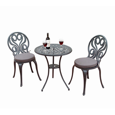 dining patio set cast iron garden table and chairs set