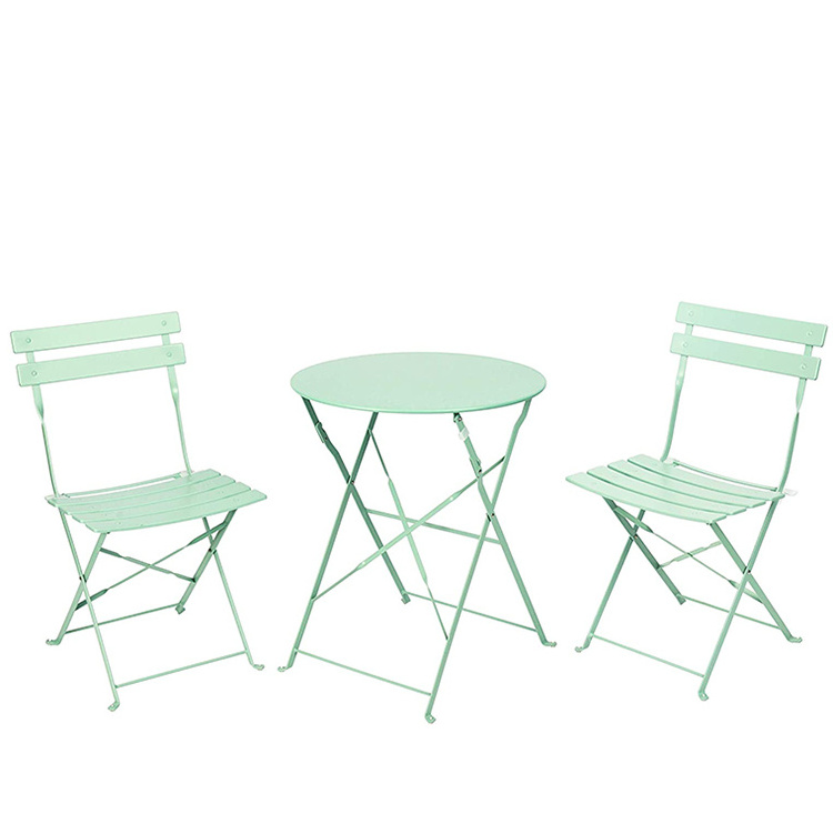 Steel 3 piece folding Patio Furniture Sets