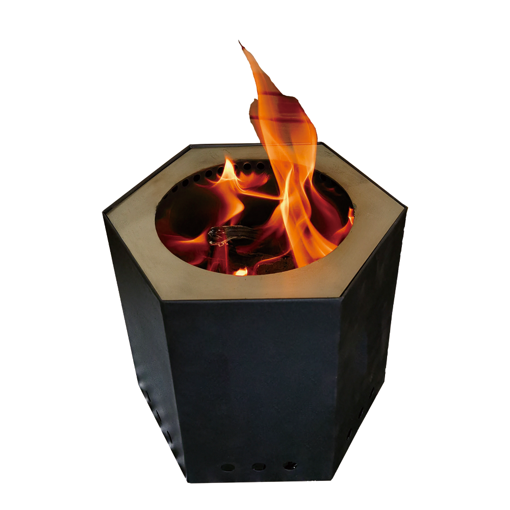 Indoor table top fire pit smokeless mini stainless steel fire pit