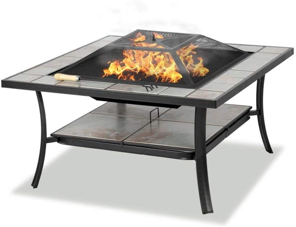 Heavy Duty Bonfire Wood Burning Burner Outdoor Patio Tabletop Fire pit