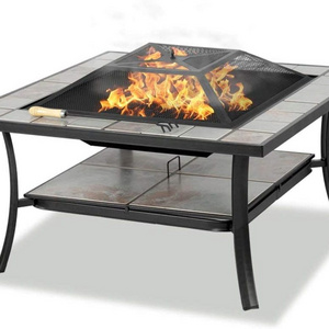 Heavy Duty Bonfire Wood Burning Burner Outdoor Patio Tabletop Fire pit