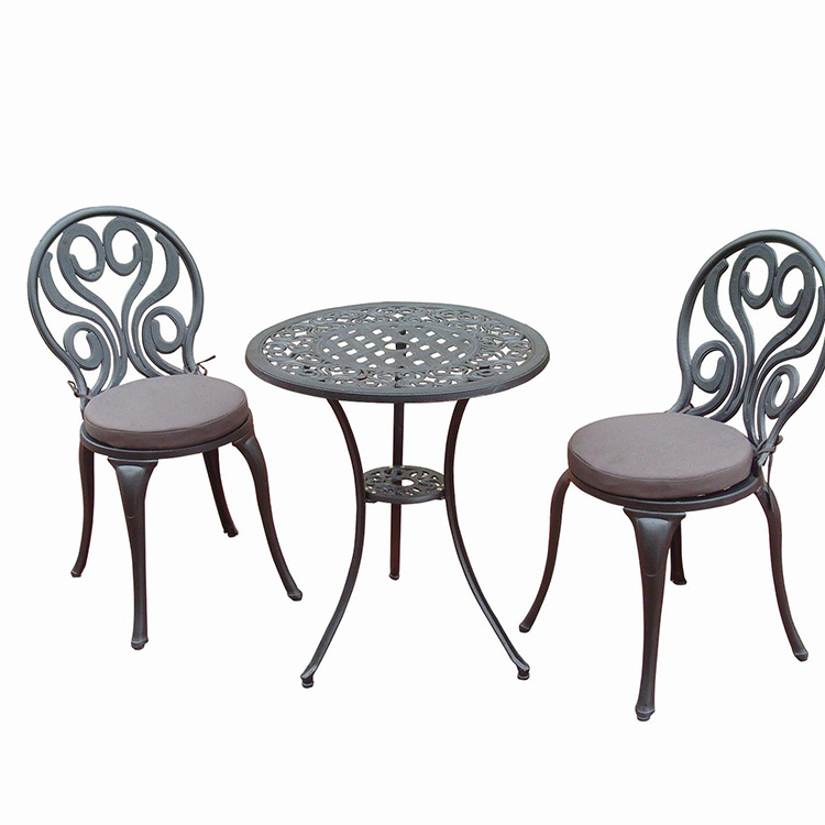 dining patio set cast iron garden table and chairs set