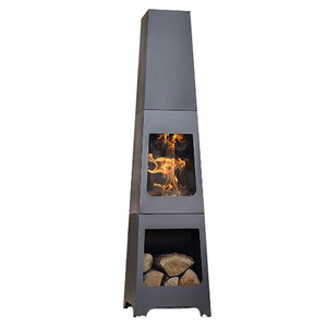 Outdoor chimenea patio heater garden supplier hot sales woodburning fire pit for dercorativas