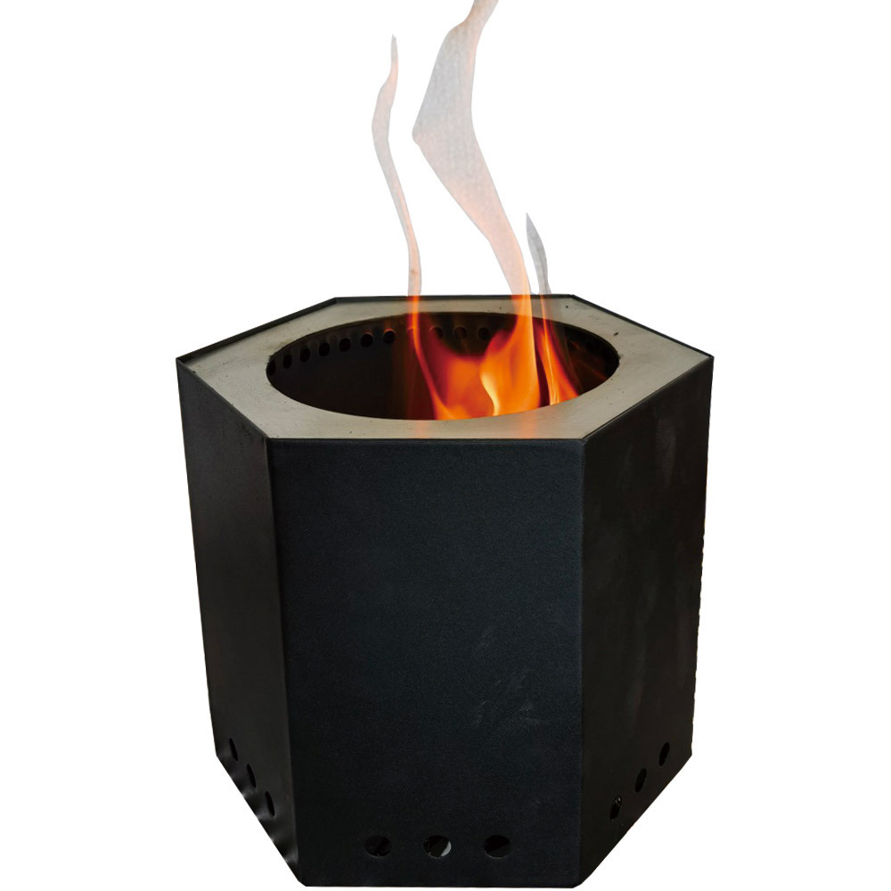 Mesa Like Tabletop Fire Pit with Stand | Low Smoke Outdoor Mini Fire for Urban & Suburbs