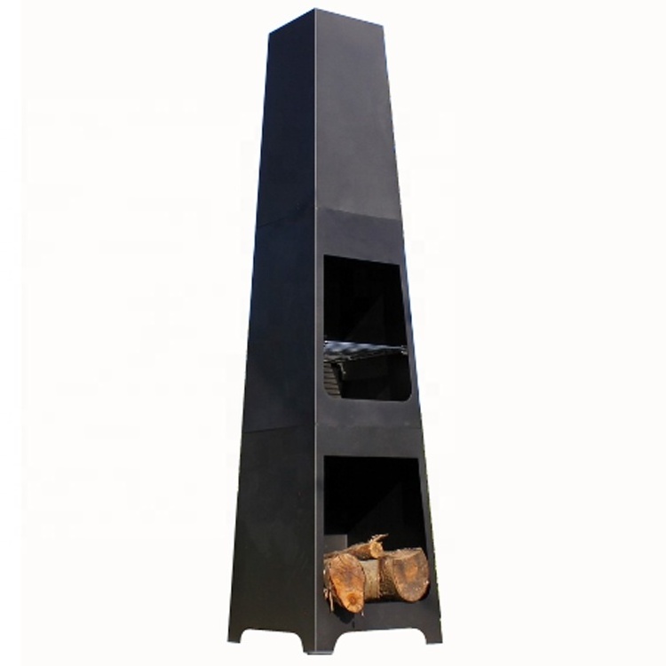 Outdoor chimenea patio heater garden supplier hot sales woodburning fire pit for dercorativas