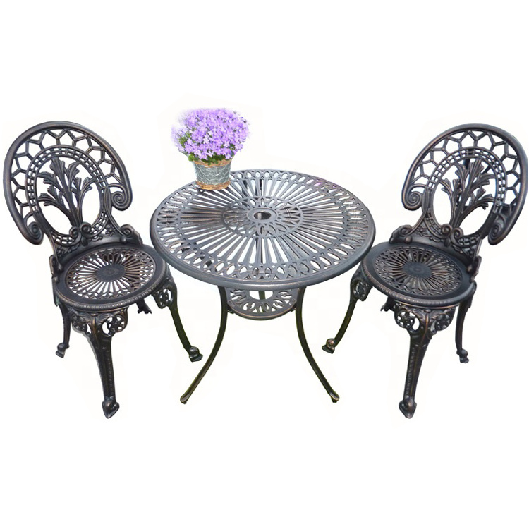 french bistro set vintage indoor patio end table garden furniture