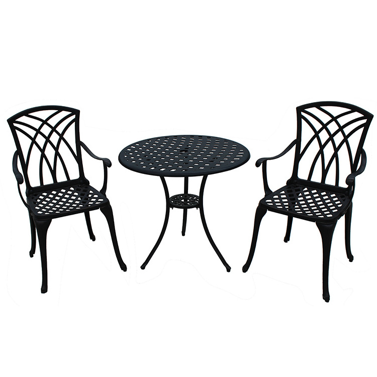 garden furniture outdoor iron cast aluminium garden sofa bistro set metal