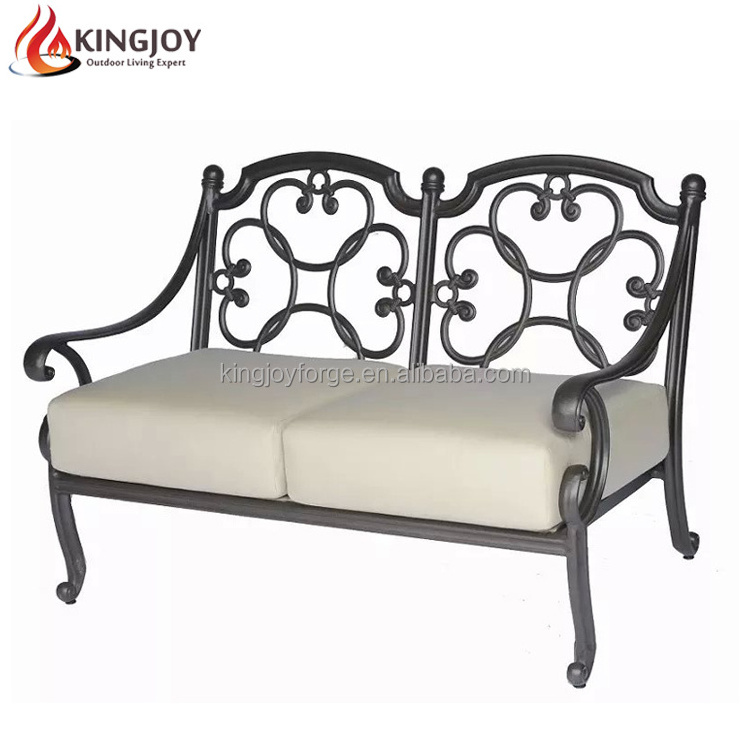 Manufacturer custom luxury outdoor garden aluminum patio sofa set furniture