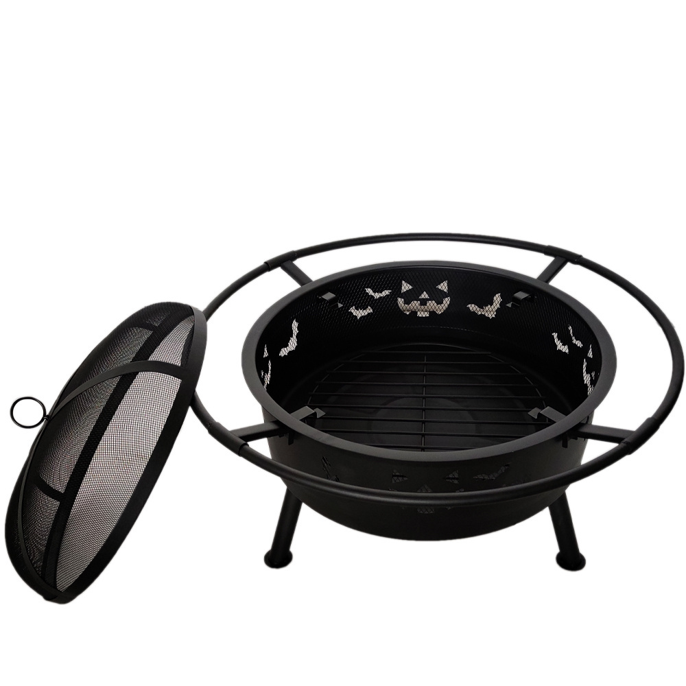 outdoor metal FireBeauty Wood Burning indoor fire pit for garden