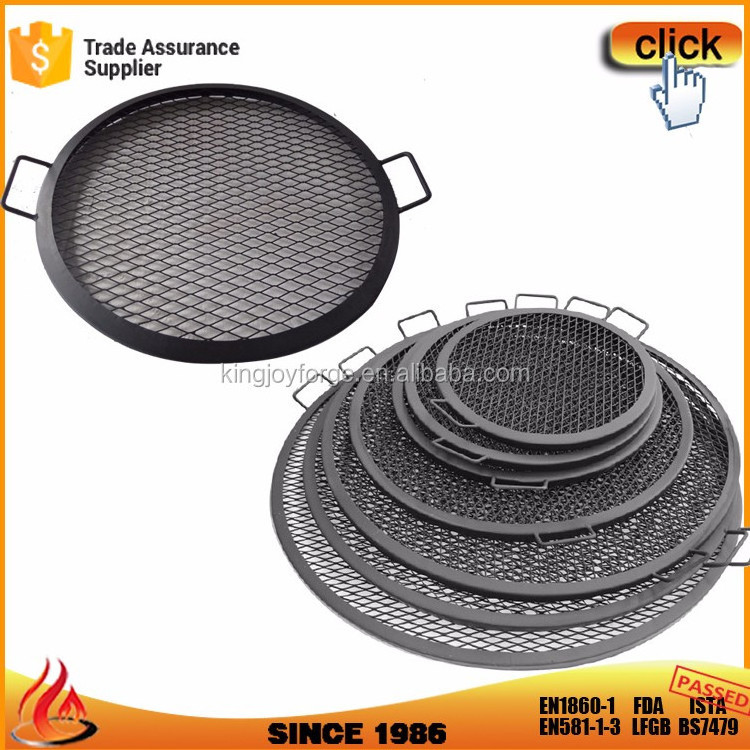 30 Inch Fire Pit Round Grill Cooking Grate For BBQ