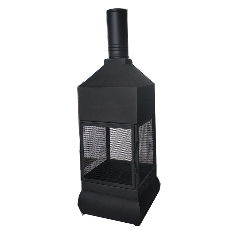 chimeneas fire pits outdoor fireplace with bbq and chiminea