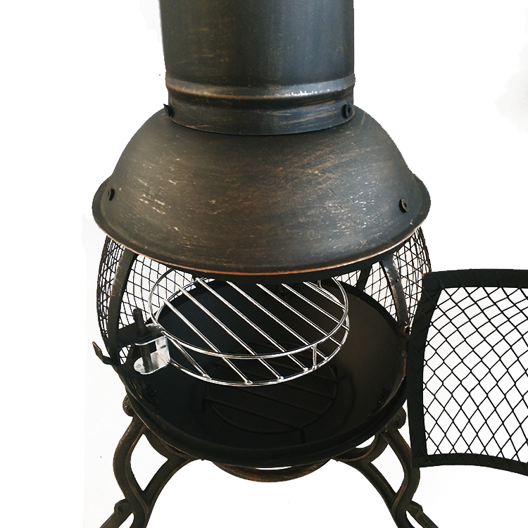 wood burning stove cast iron chimeneas fire pits for outdoor use