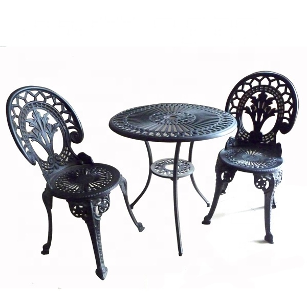 french bistro set vintage indoor patio end table garden furniture