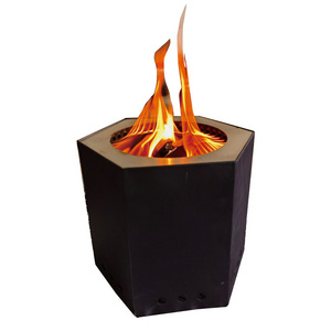 Kingjoy Mini Hexagonal Portable Fire Pit For Indoor BBQ