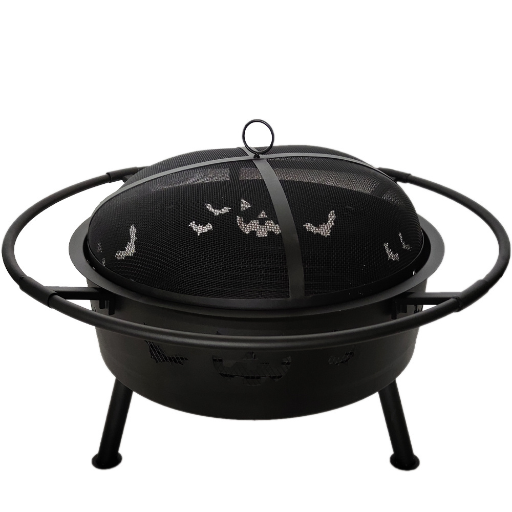 outdoor metal FireBeauty Wood Burning indoor fire pit for garden