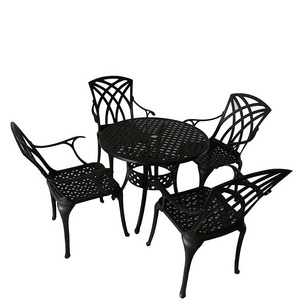 modern metal cottage style wrought iron conversation sets outdoor furniture