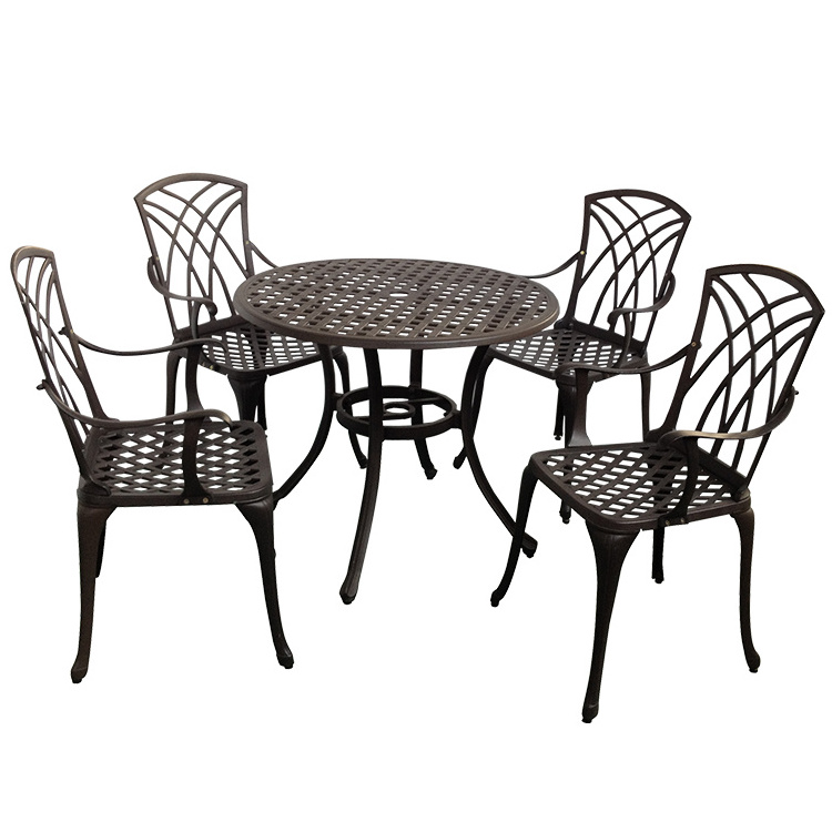 modern metal cottage style wrought iron conversation sets outdoor furniture