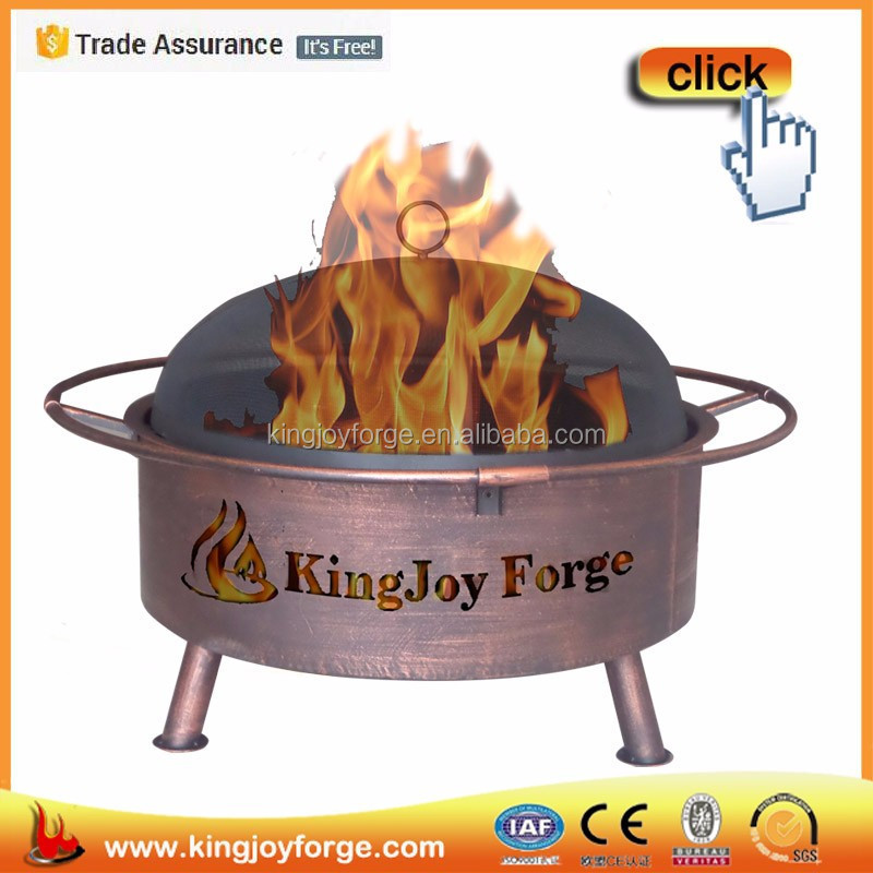 outdoor portable steel fire pit  with  pattern black fire pit customized fire pit