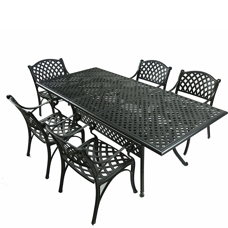 KingJoy outdoor 8 seater garden dining set  New Style Patio Furniture