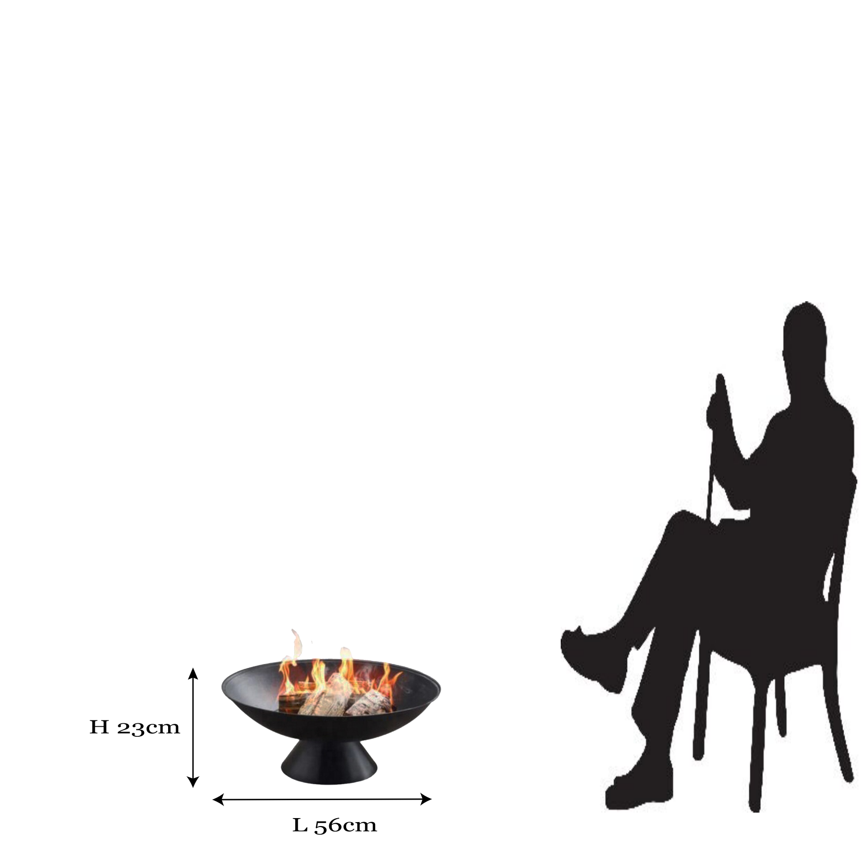 Outdoor Fire Bowl round Metal Wood Fire Pit for Sale Stylish Outdoor Fireplace for Entertaining