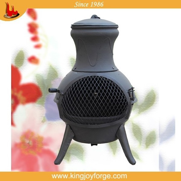 Outdoor fireplace cast iron chimeneas/outdoor fire chimneys