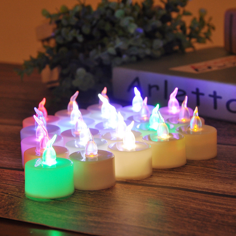 Wholesale birthday party holiday candles battery operated led flameless led tea light candles