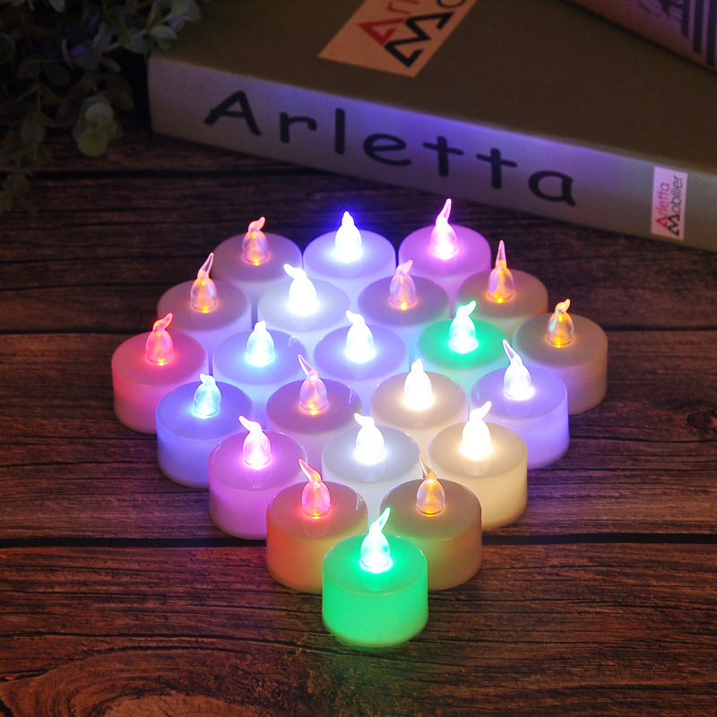 Wholesale birthday party holiday candles battery operated led flameless led tea light candles