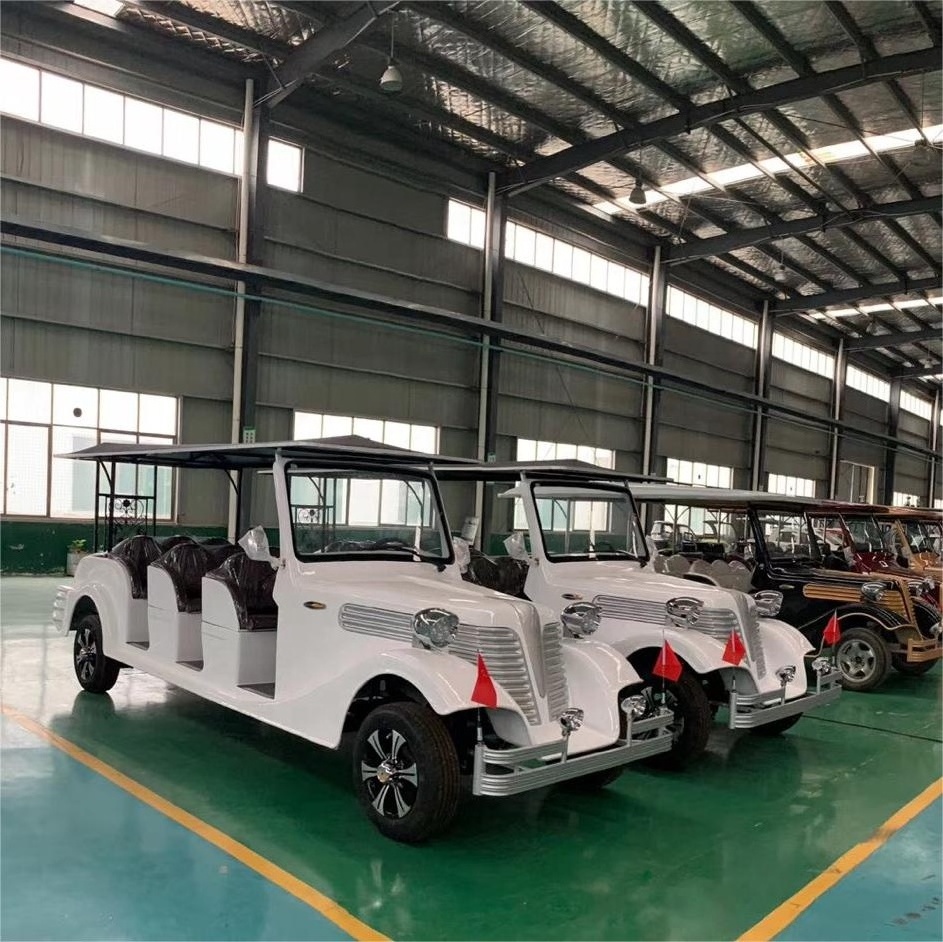 Special Offer Electric Vintage Classic Shuttle Bus Electric Vintage Classical Buggy Electric Electric Tourist Roadster