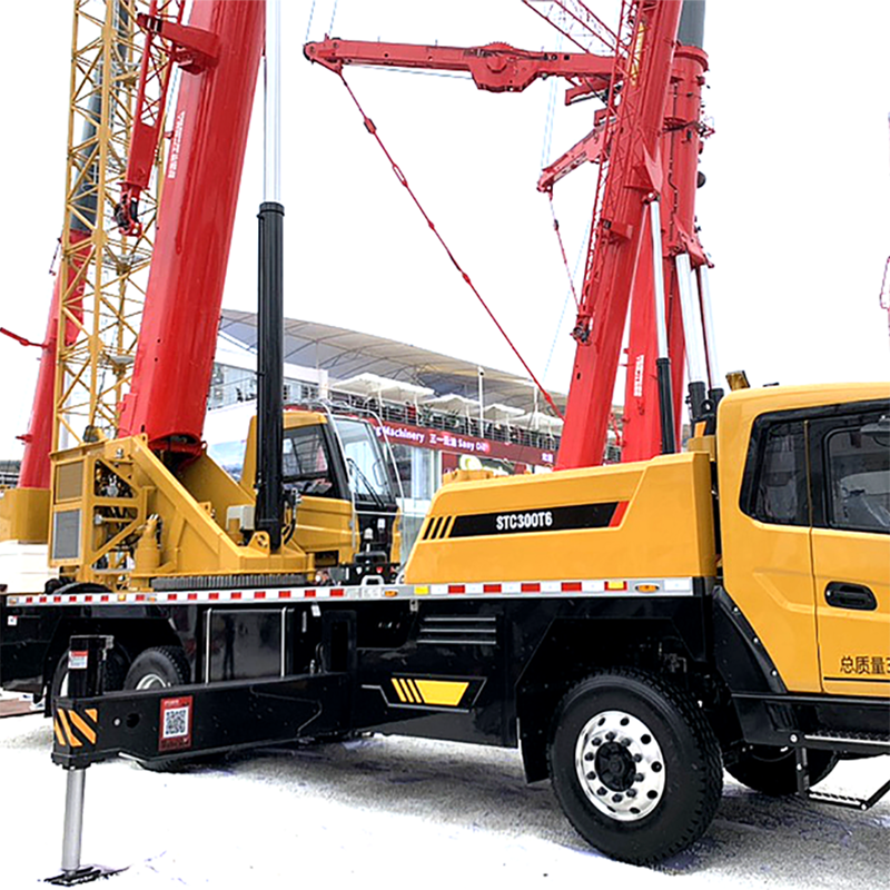 Kingkangaroo 2022 New Model 30 Ton STC300T6 Knuckle Boom Truck Mounted Crane For Sale