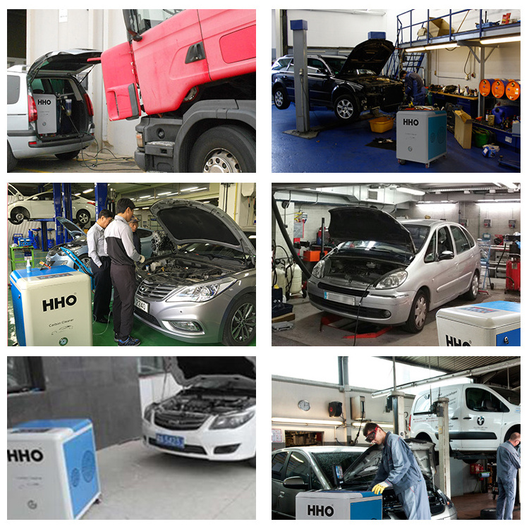 HHO car engine decarbonise machine Fuel Energy saving CE 60min/car oxy hydrogen engine carbon cleaning machine price