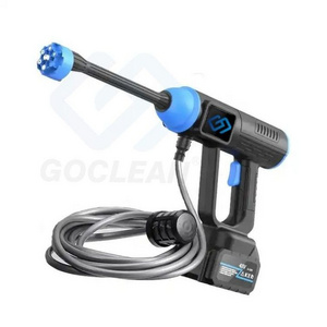 Wholesale Solar Garden Lights Mini Wireless Cordless Pressure Washer Portable Wash Gun Car Car Wash Sprayer With Battery