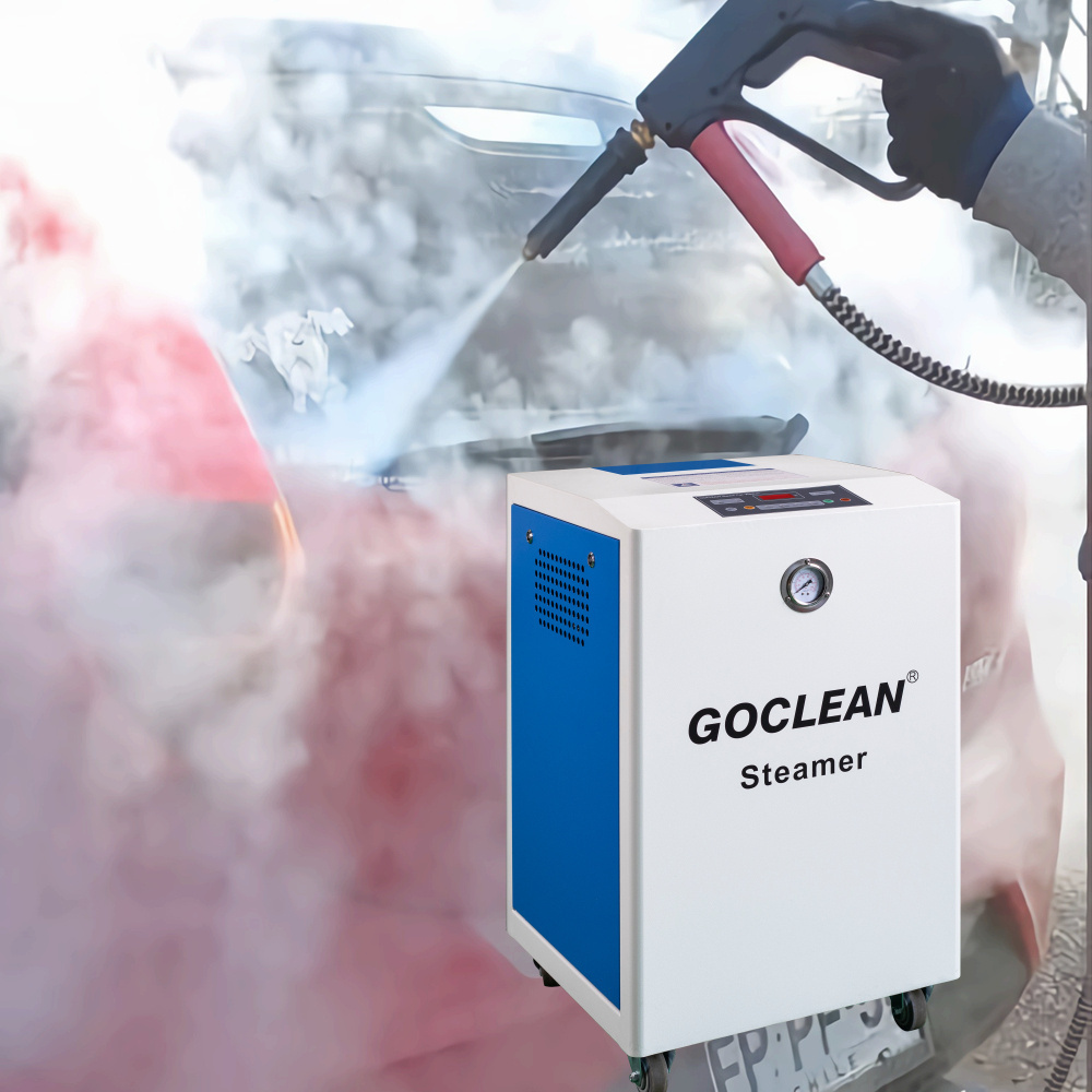 GOCLEAN only5L/Car Care&Cleaning Bacteriakill Optima Steamer Mobile Car Detailing Truck Wash Equipment Steam Car Washing Machine