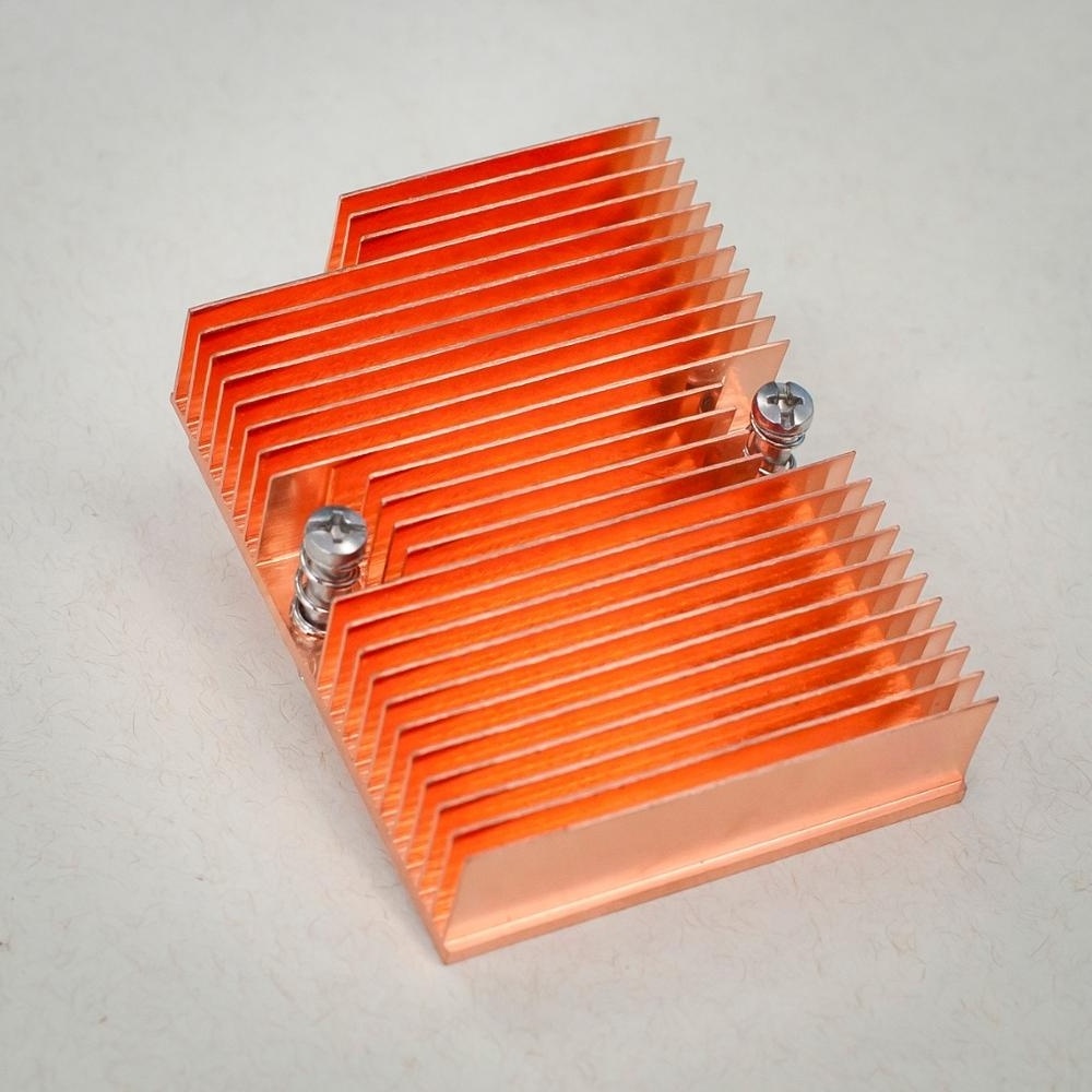 Skived Fin Heat Sinks, Skiving Fin Heatsink, 210X1145X50mm, Copper