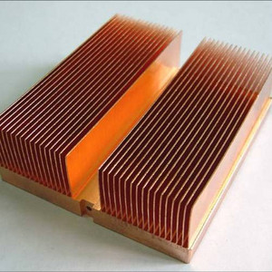 Skived Fin Heat Sinks, Skiving Fin Heatsink, 210X1145X50mm, Copper