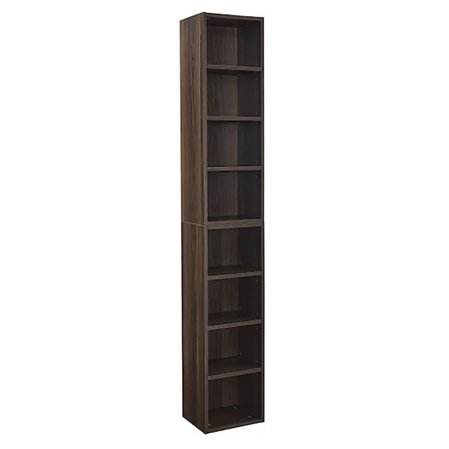 HIKUYA Mdf 8-Shelf Bookcase  for Bedroom Children's Room Office Storage Shelf modern luxury living room bookshelf