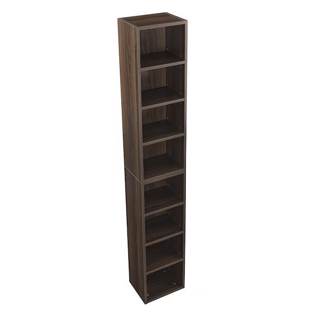 HIKUYA Mdf 8-Shelf Bookcase  for Bedroom Children's Room Office Storage Shelf modern luxury living room bookshelf