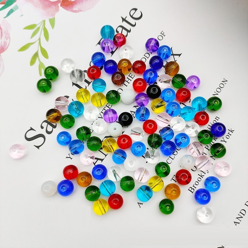 Honor of Crystal 2024 New Creative Glass Bead Crystal Beads Jewelry Making String of Beads