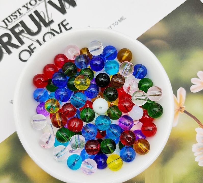 Honor of Crystal 2024 New Creative Glass Bead Crystal Beads Jewelry Making String of Beads