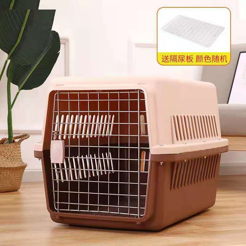 Breathable Cat Carrier Box Carrying Safe with Handle Travel Crate Transport Cage Carrier Basket for Indoor Puppy Car Outdoor