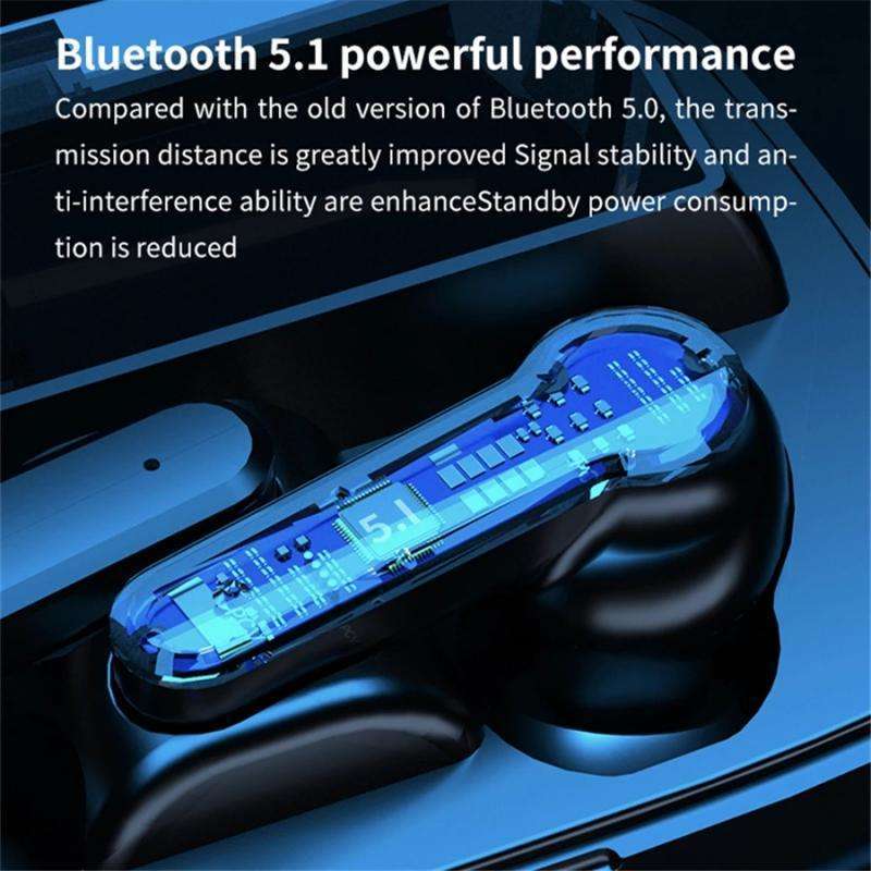 Hot Sale New M19 TWS Bluetooth 5.0 Wireless Stereo Earphones Earbuds  Waterproof Headphone Headset With Charging Case